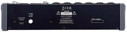 Citronic CMA-10 10-Channel Compact Mixer with Bluetooth, DSP & USB Record Citronic Commercial Audio  VoIP Supplies