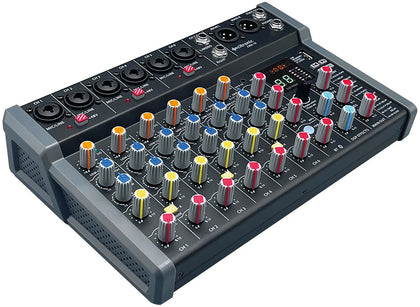 Citronic CMA-10 10-Channel Compact Mixer with Bluetooth, DSP & USB Record Citronic Commercial Audio  VoIP Supplies