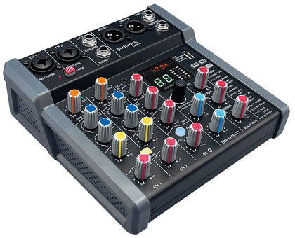 Citronic CMA-6 6-Channel Compact Mixer with Bluetooth, DSP & USB Record Citronic Commercial Audio  VoIP Supplies