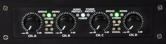 Citronic D4200 Quad Digital Power Amplifier 4 x 200W 4-8 Ohms Citronic Commercial Audio  VoIP Supplies