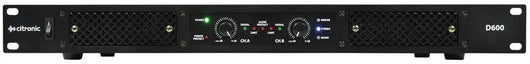Citronic D600 2 x 300W Class-D Power Amplifier Citronic Commercial Audio  VoIP Supplies