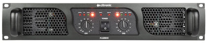 Citronic PLX Series 2-Channel Power Amplifiers - PLX2000, PLX2800 & PLX3600 Adastra Commercial Audio  VoIP Supplies