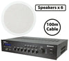 Commercial 100V Ceiling Speaker Packages Adastra Commercial Audio  VoIP Supplies
