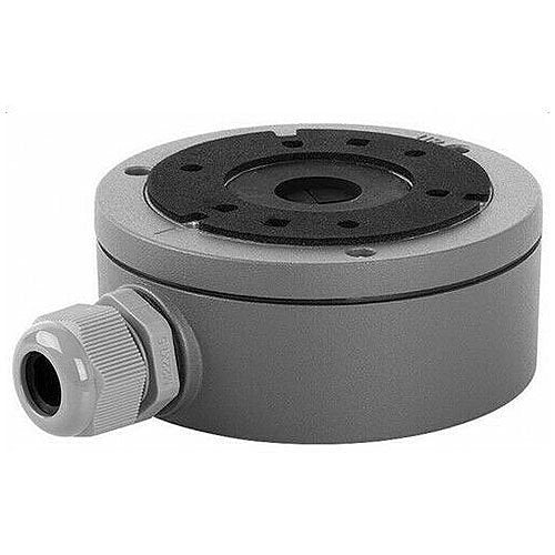 Hikvision DS-1280ZJ-S Junction Box for Dome Cameras, Indoor & Outdoor Use, Load Capacity 4.5kg, Grey