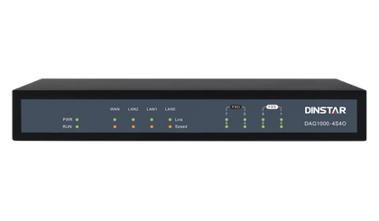 Dinstar DAG1000-8O 4*FXO+ 4*FXS Gateway (DAG1000-4S4O) Dinstar VoIP GSM Gateways  VoIP Supplies