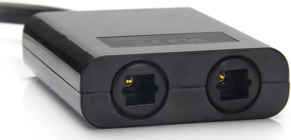 Fibre Optic TOSlink Splitter 1x2 AV:Link Commercial Audio  VoIP Supplies