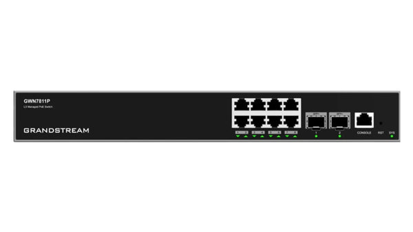 Grandstream GWN7811P Managed Network Switch Grandstream Switches  VoIP Supplies
