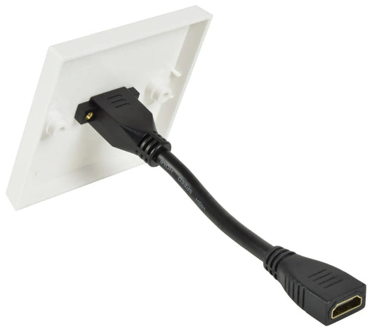 HDMI Wallplate with Female Tail AV:Link Commercial Audio  VoIP Supplies