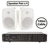 High Quality BH6 Background Music Speaker Packages Adastra Commercial Audio  VoIP Supplies