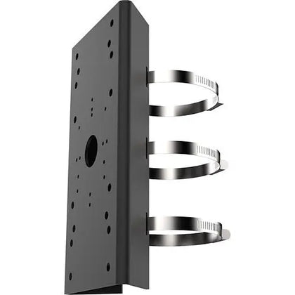 Hikvision DS-1275ZJ-SUS Horizontal Pole Mount Bracket with Adjustable Diameter, Load Capacity 10kg, Black Hikvision   VoIP Supplies