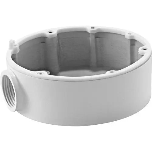 Hikvision DS-1280ZJ-DM18 Junction Box for Dome Cameras, Indoor & Outdoor Use, Load Capacity 4.5kg, White Hikvision   VoIP Supplies