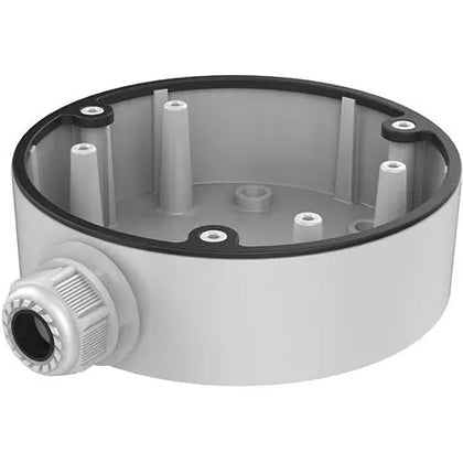 Hikvision DS-1280ZJ-DM21 Junction Box for Dome Cameras, Indoor & Outdoor Use, Load Capacity 4.5kg, White Hikvision   VoIP Supplies