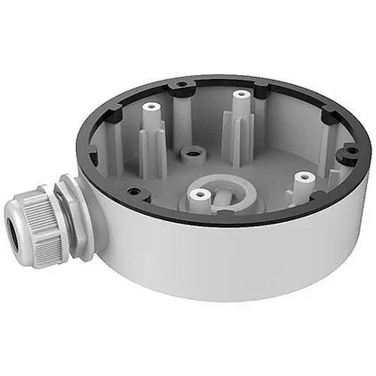 Hikvision DS-1280ZJ-DM46 Junction Box for Dome Cameras, Indoor & Outdoor Use, Load Capacity 4.5kg, White Hikvision   VoIP Supplies