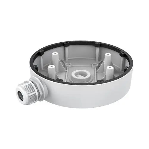 Hikvision DS-1280ZJ-DM55 Junction Box for Dome Cameras, Indoor & Outdoor Use, Load Capacity 2kg, White Hikvision   VoIP Supplies