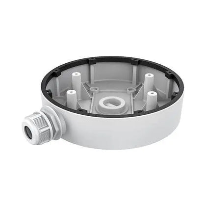 Hikvision DS-1280ZJ-DM55 Junction Box for Dome Cameras, Indoor & Outdoor Use, Load Capacity 2kg, White Hikvision   VoIP Supplies