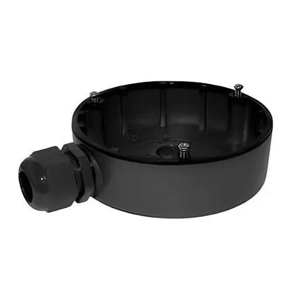 Hikvision DS-1280ZJ-DM8 Junction Box for Dome Cameras, Indoor & Outdoor Use, Load Capacity 1kg, Black Hikvision   VoIP Supplies