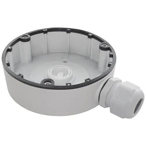 Hikvision DS-1280ZJ-DM8 Junction Box for Dome Cameras, Indoor & Outdoor Use, Load Capacity 1kg, White Hikvision   VoIP Supplies