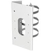 Hikvision DS-1475ZJ-SUS Vertical Pole Mount, Stainless Steel, White Hikvision   VoIP Supplies