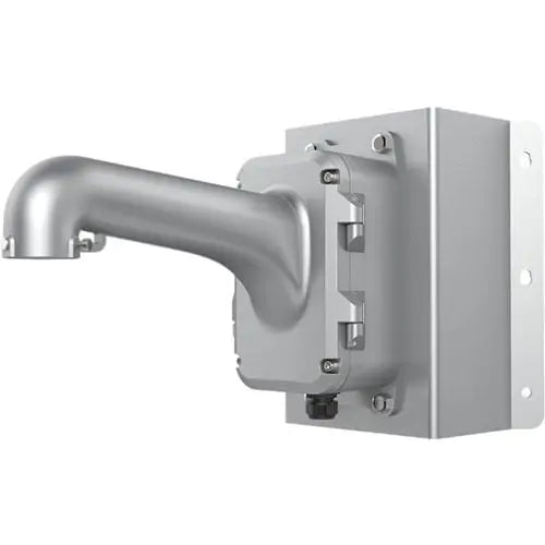 Hikvision DS-1604ZJ-BOX-CORNER-P Mounting Bracket for Speed Dome Cameras, Load Capacity 10kg with Junction Box, Grey Hikvision   VoIP Supplies