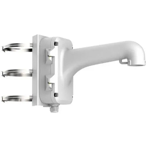 Hikvision DS-1604ZJ-POLE Mounting Bracket for Speed Dome Cameras with Junction Box, Load Capacity 10kg White Hikvision   VoIP Supplies