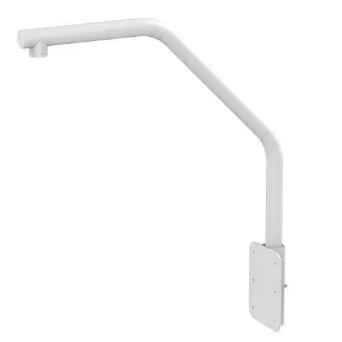 Hikvision DS-1660ZJ Parapet Wall Mounting Bracket, Load Capacity 10kg, White Hikvision   VoIP Supplies