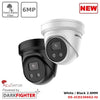 Hikvision DS-2CD2366G2-IU Pro Series AcuSense IP67 6MP IR 30M IP Turret Camera, 2.8mm Fixed Lens Hikvision Turret  VoIP Supplies