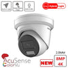 Hikvision DS-2CD2387G2H-LIU 8MP 4K Smart Hybrid ColorVu and IR Acusense Turret Camera 2.8MM - New Hikvision Hikvision  VoIP Supplies