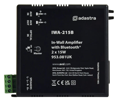 IWA In-Wall Amplifiers with Bluetooth Adastra   VoIP Supplies