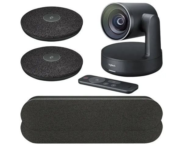 Logitech Rally Ultra-HD ConferenceCam - BLACK - EMEA - Rally Plus UK (960-001242) voipsupplies   VoIP Supplies