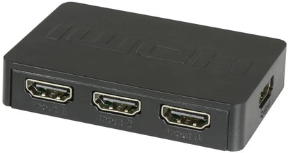 Mini HDMI Switch 3x1 with IR Remote Control AV:Link Commercial Audio  VoIP Supplies