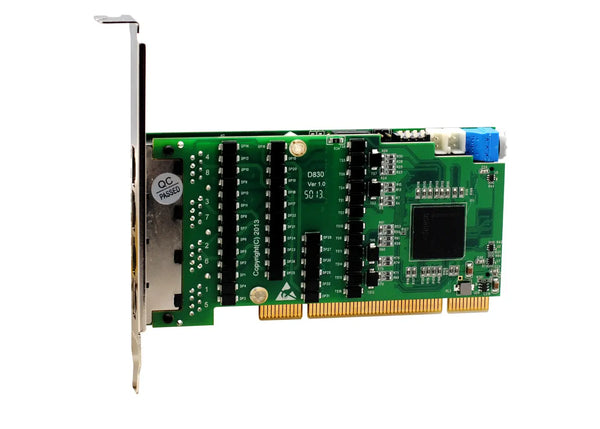 OpenVox DE830P 8 port T1/E1/J1 PCI card OpenVox   VoIP Supplies