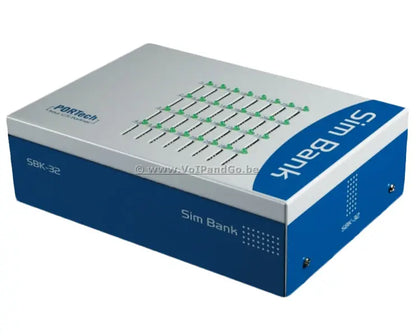 PORTech SBK-32 Remote SIM Bank PORTech Communications VoIP GSM Gateways  VoIP Supplies