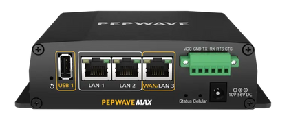 Peplink Pepwave MAX HD2 Mini Mission Critical 4G LTE Bandwidth Bonding Router (MAX-HD2-MINI-LTEA-W-T) Pepwave   VoIP Supplies