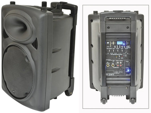 QR Series Portable Powered PA Unit qtx Commercial Audio  VoIP Supplies