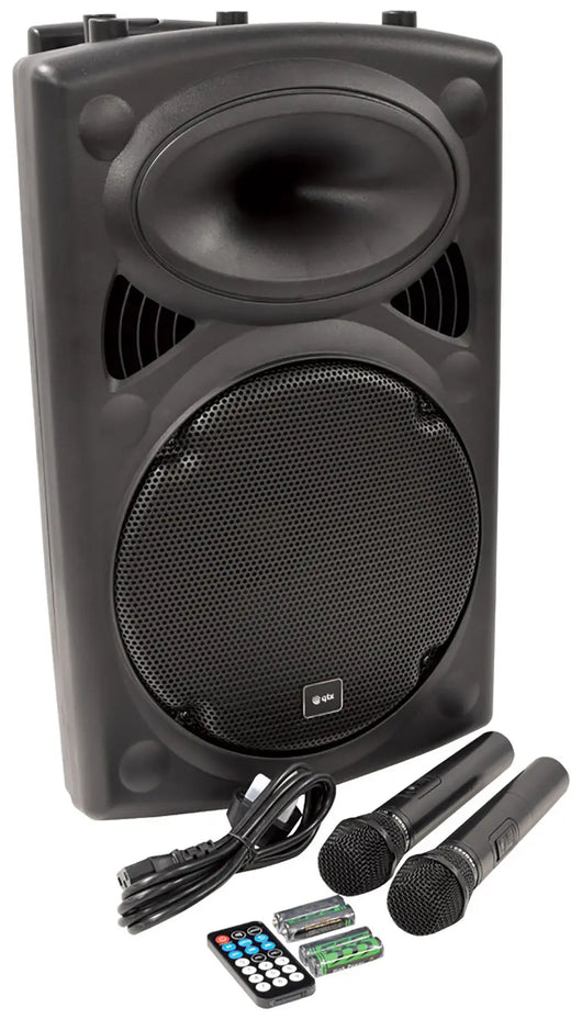 QRPA Portable PA with Bluetooth qtx Commercial Audio  VoIP Supplies