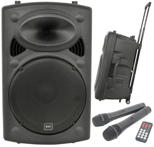 QRPA Portable PA with Bluetooth qtx Commercial Audio  VoIP Supplies