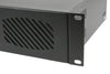 QTX Q1000 2 x 500W Power Amplifier, 4-8 Ohms, 2U Rack Mount Adastra Commercial Audio  VoIP Supplies