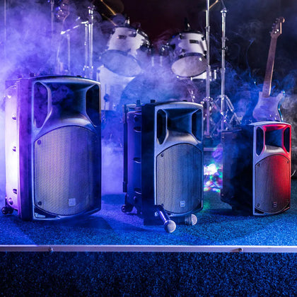 QX Series portable powered PA unit with Bluetooth qtx Commercial Audio  VoIP Supplies