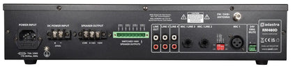 RM-series 100V Mixer-Amplifier with DAB+, BT, USB/SD Adastra Commercial Audio  VoIP Supplies