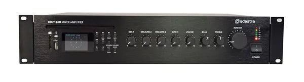 RMC120D Mixer-Amp 100V with CD, DAB+, BT and mp3 Player VoIP Supplies   VoIP Supplies