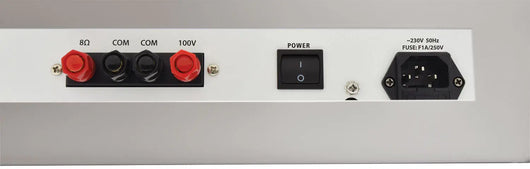 SA-series Secure Wall Amplifier 100V with UHF Mic + Media Player VoIP Supplies   VoIP Supplies