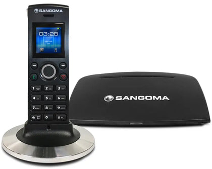 Sangoma DC201 DECT Base + Handset System Sangoma Wireless IP Phones  VoIP Supplies