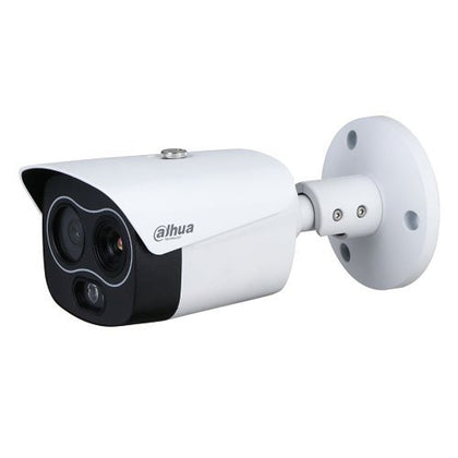 Dahua DHI-TPC-BF1241-B3F4-DW-S2 Eureka Series, 4MP Thermal IP Mini Hybrid Bullet Camera, 4mm Lens, IP67, White