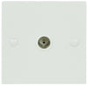 TV Aerial Coaxial Wallplate AV:Link Commercial Audio  VoIP Supplies