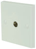 TV Aerial Coaxial Wallplate AV:Link Commercial Audio  VoIP Supplies