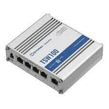 Teltonika TSW100 Industrial Unmanaged POE+ Switch Teltonika Switches  VoIP Supplies