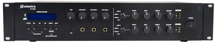 V-122 Dual Zone 100V Mixer-Amplifier 2 x 120W Adastra   VoIP Supplies