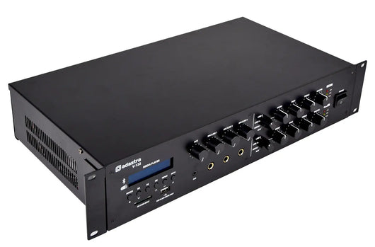V-122 Dual Zone 100V Mixer-Amplifier 2 x 120W Adastra   VoIP Supplies