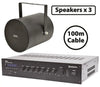 Weatherproof 100V Sound Projector Packages Adastra Commercial Audio  VoIP Supplies