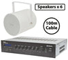 Weatherproof 100V Sound Projector Packages Adastra Commercial Audio  VoIP Supplies
